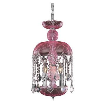 The 15 Best Pink Chandeliers For  (View 2 of 10)