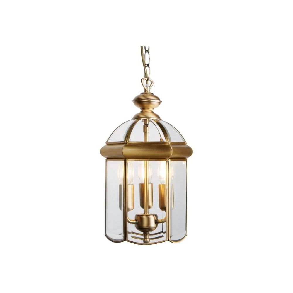 Victorian Style Antique Brass Hall Lantern Regarding 2019 Aged Brass Lantern Chandeliers (View 8 of 10)