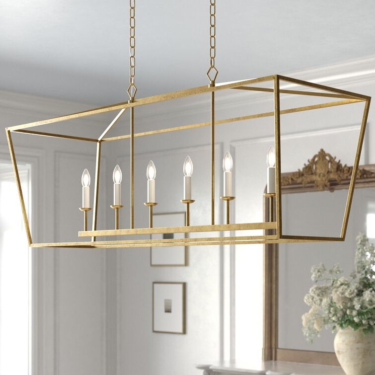 Wayfair Throughout Current Cage Metal Shade Lantern Chandeliers (View 10 of 10)