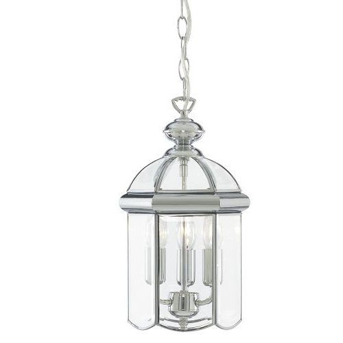 Widely Used Bevelled Chrome Lantern Pendant Light 5133cc (View 3 of 10)