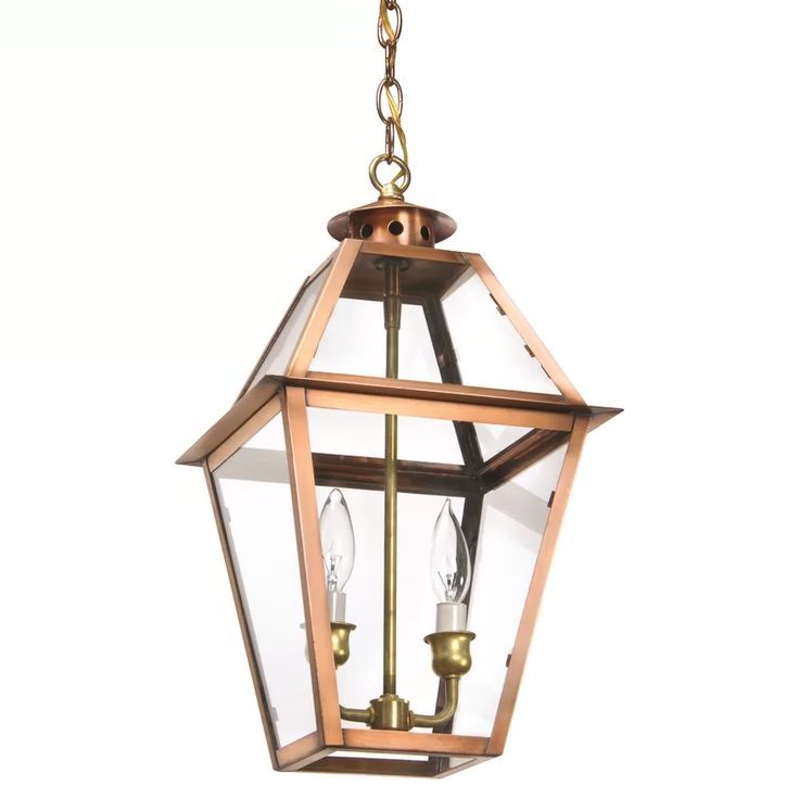 Widely Used Copper Lantern Chandeliers Pertaining To Charleston 2 Light Chandelier (View 10 of 10)