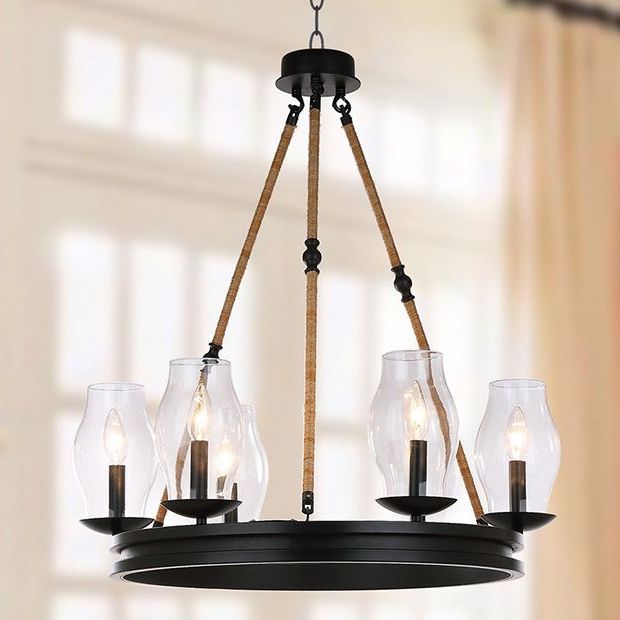 Widely Used Six Light Lantern Chandeliers Throughout 6 Light Round Lantern Chandelier (View 6 of 10)