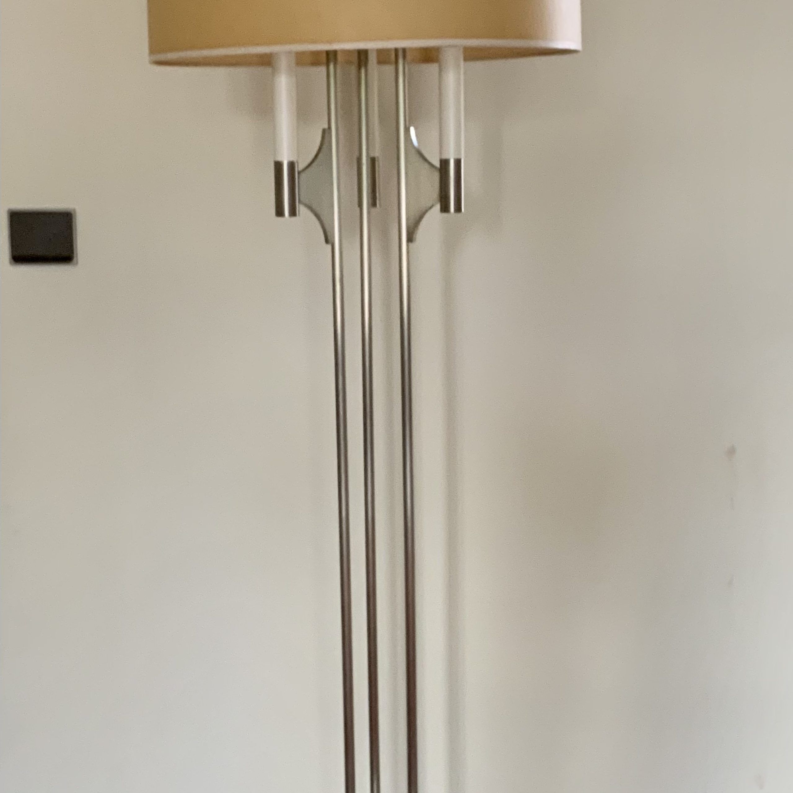 1970s Stainless Steel Floor Lamp (View 10 of 10)