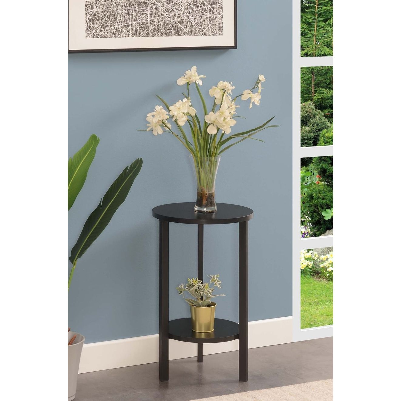24 Inch Plant Stands Pertaining To Current Porch & Den Alexandria 24 Inch 2 Tier Plant Stand – On Sale – Overstock –   (View 1 of 10)