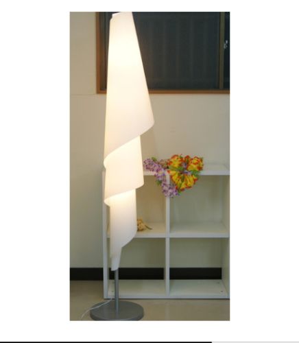 75 Inch Standing Lamps Within Famous Modern Handmade Floor Standing Lamp Tall Swirling Shade Light 75 Inch White (View 9 of 10)