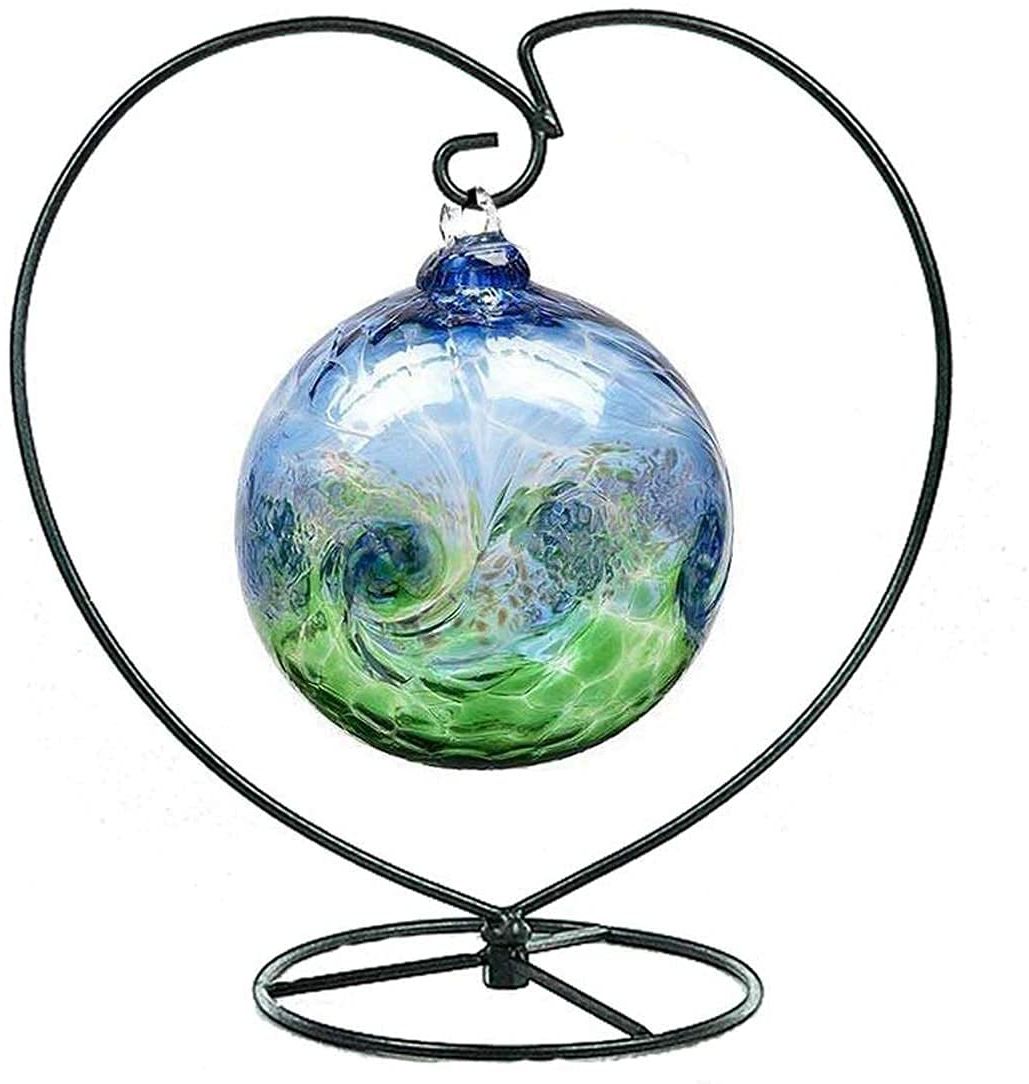 Amazon: Ornament Display Stand Air Plant Stand Iron Hanging Stand Flower  Pot Stand Rack Holder For Hanging Glass Globe Witch Ball Terrarium  Christmas Ornament And Home Wedding Decoration(black) (love) : Everything  Else With Widely Used Globe Plant Stands (View 2 of 10)
