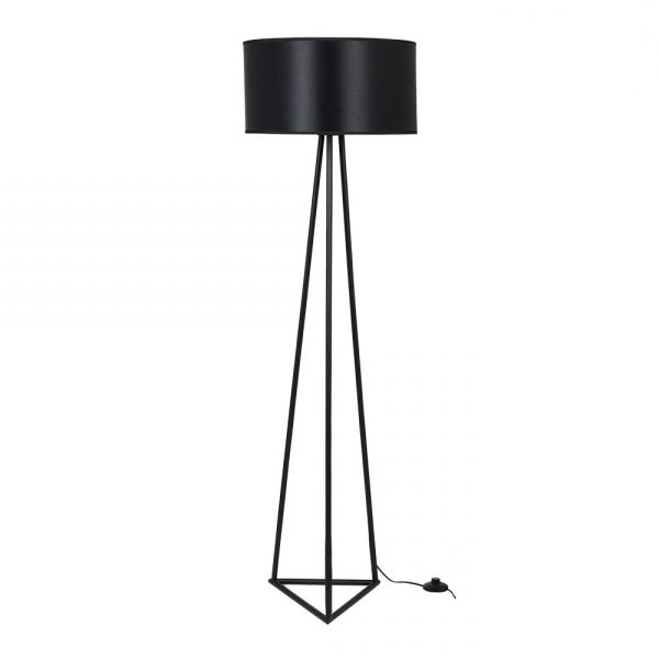 Black Metal Standing Lamps With Regard To Fashionable Black Orion Metal Floor Lamp (View 10 of 10)