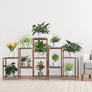 Brown Plant Stands & Tables You'll Love In  (View 8 of 10)