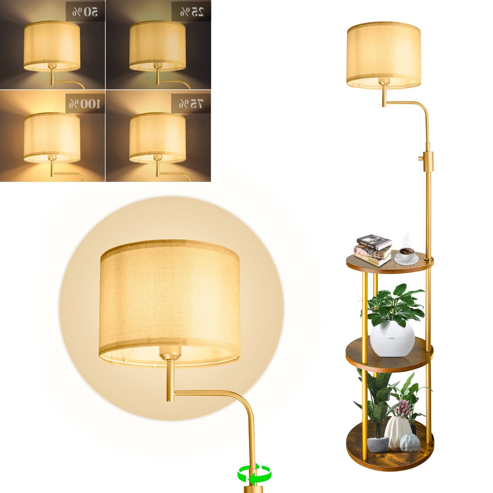 [%dimmable Floor Lamp With Shelves,3 Tier Round Shelf Floor Lamps With  Adjustable Direction,0% 100% Stepless Dimming, Storage Wood Texture,linen  Shade,display Standing Lamp For Living Room, Bedroom – – Amazon Within Most Up To Date Textured Linen Standing Lamps|textured Linen Standing Lamps With Regard To Trendy Dimmable Floor Lamp With Shelves,3 Tier Round Shelf Floor Lamps With  Adjustable Direction,0% 100% Stepless Dimming, Storage Wood Texture,linen  Shade,display Standing Lamp For Living Room, Bedroom – – Amazon|recent Textured Linen Standing Lamps Throughout Dimmable Floor Lamp With Shelves,3 Tier Round Shelf Floor Lamps With  Adjustable Direction,0% 100% Stepless Dimming, Storage Wood Texture,linen  Shade,display Standing Lamp For Living Room, Bedroom – – Amazon|popular Dimmable Floor Lamp With Shelves,3 Tier Round Shelf Floor Lamps With  Adjustable Direction,0% 100% Stepless Dimming, Storage Wood Texture,linen  Shade,display Standing Lamp For Living Room, Bedroom – – Amazon Within Textured Linen Standing Lamps%] (View 6 of 10)