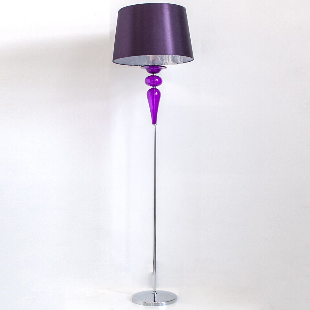 Ebay With Well Known Purple Standing Lamps (View 4 of 10)