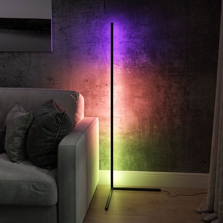 Fashionable Wise Home Products 58" Led Column Floor Lamp & Reviews (View 9 of 10)