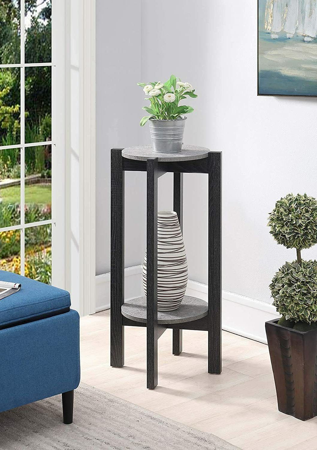 Favorite Convenience Concepts Newport Deluxe Plant Stand (View 5 of 10)