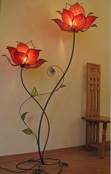 Flower  Floor Lamp, Flower Lamp, Dream House Decor (View 2 of 10)