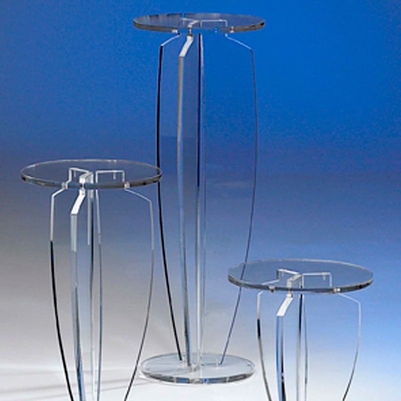 Furniture Plexi – Plant Stand Colo Clear Large Size Pertaining To Recent Clear Plant Stands (View 8 of 10)