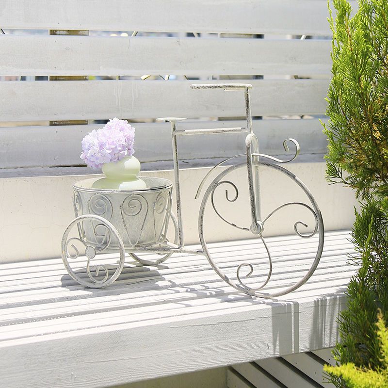 Garden Antique Grey Iron Metal Bicycle Flower Planter Displays Rack Outdoor Plant  Stand Holder – Buy Metal Wall Plant Pot Holder,outdoor Plant Stand,metal  Wall Plant Pot Holder Product On Alibaba With Regard To Well Known Ancient Grey Plant Stands (View 2 of 10)
