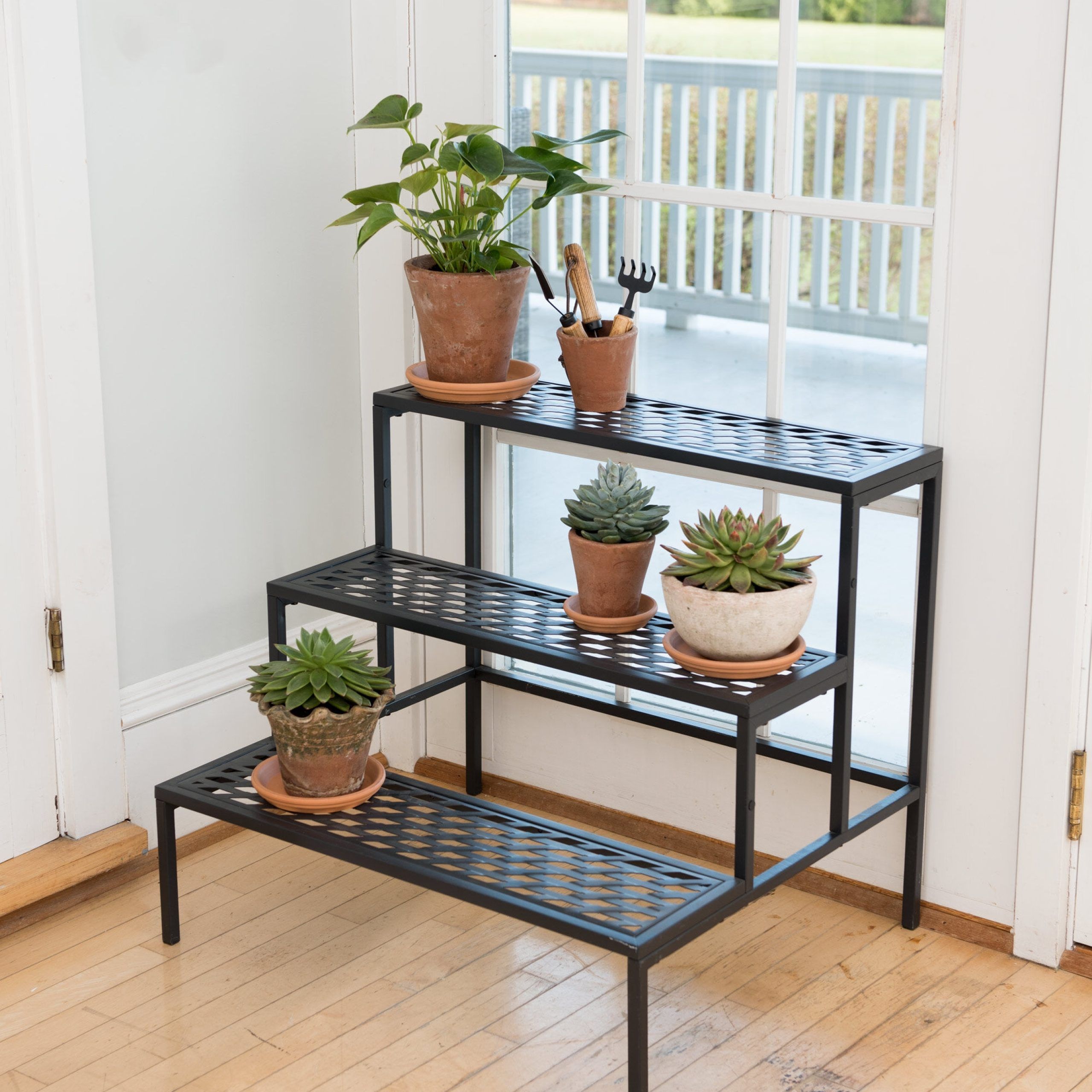 Gardener's Supply Intended For Current Three Tiered Plant Stands (View 6 of 10)