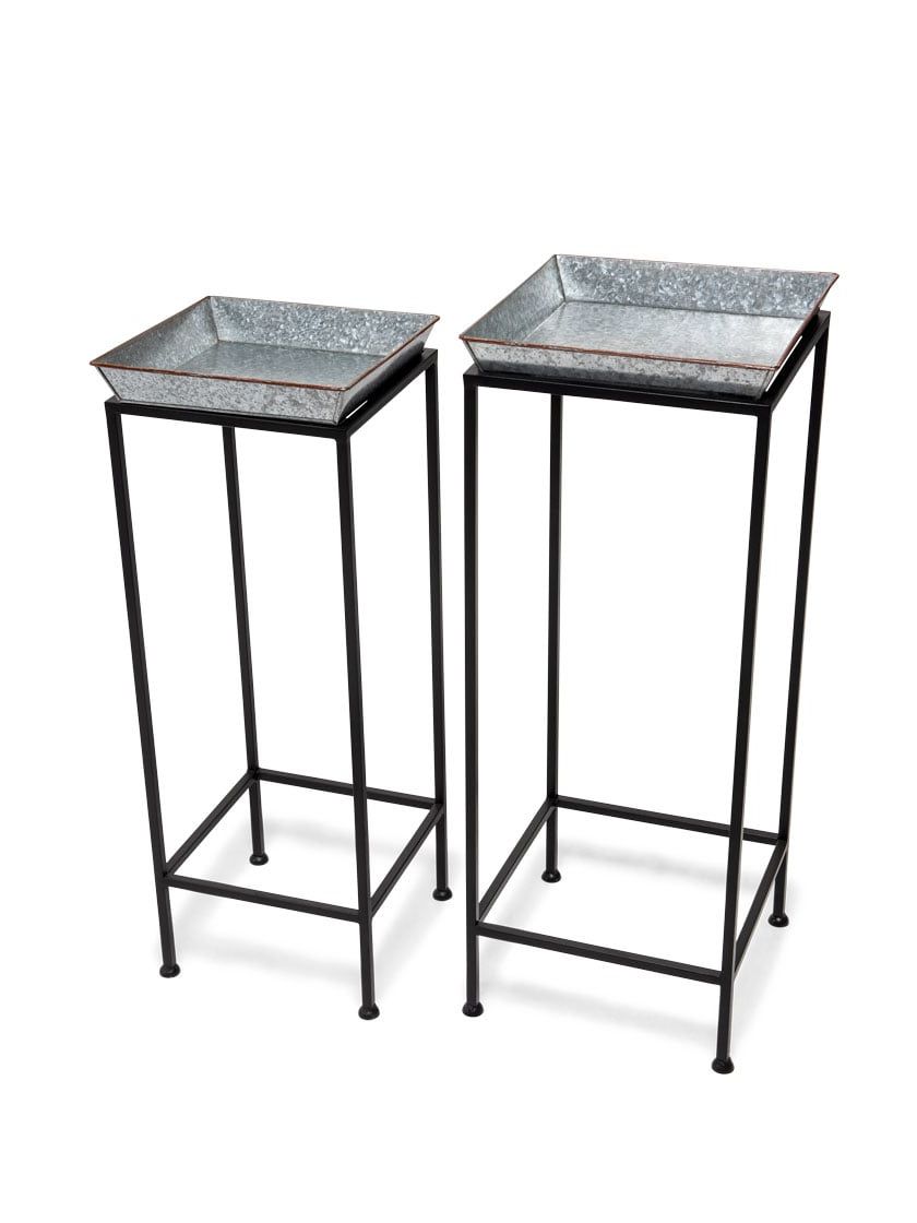 Gardener's Supply Throughout Galvanized Plant Stands (View 4 of 10)