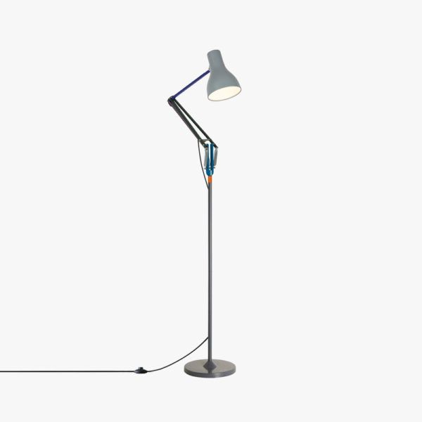 Grey – Multicolor Type 75 Floor Lamp – Paul Smith Edition Two (led,  Non Dimmable)anglepoise Regarding Most Recently Released 75 Inch Standing Lamps (View 5 of 10)