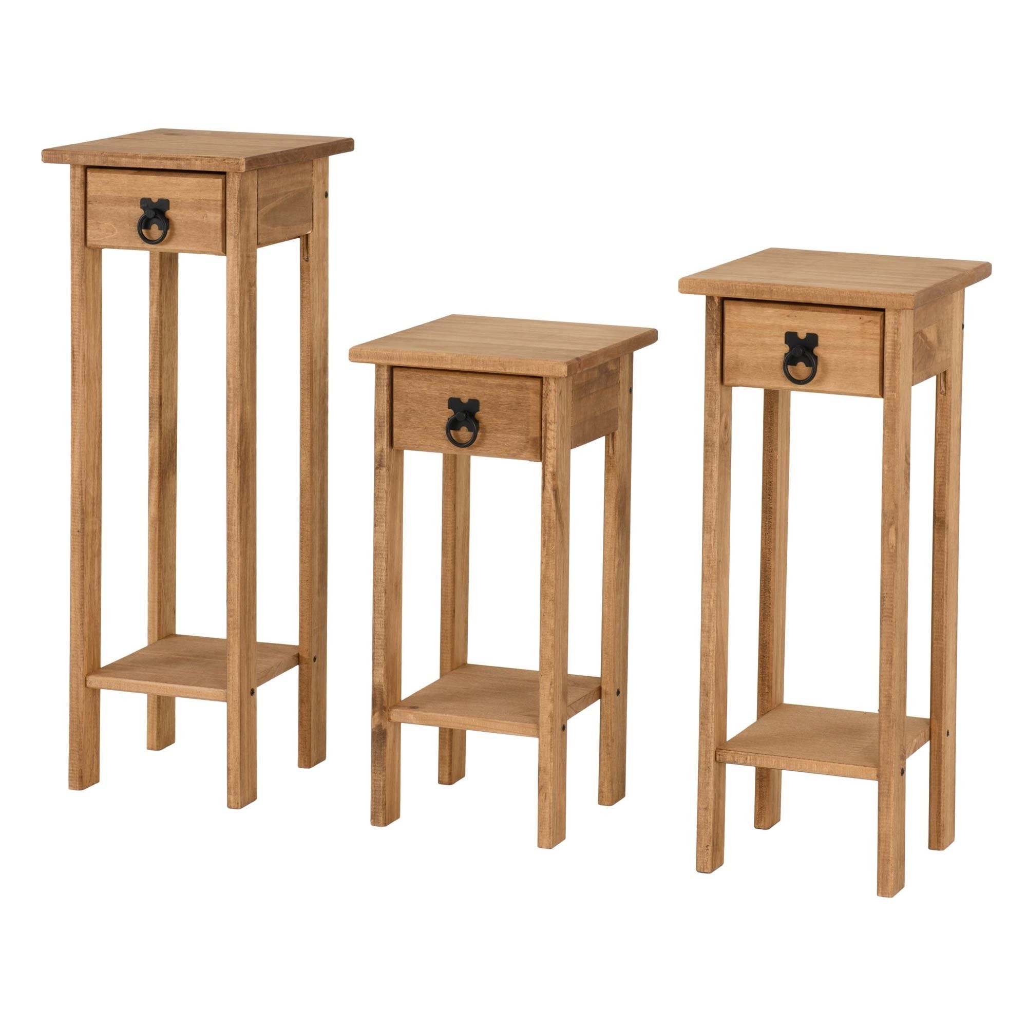 Huxley Pine Plant Stands (View 7 of 10)