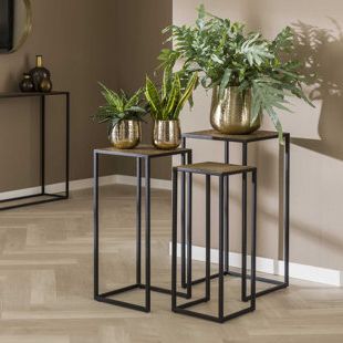Latest Bronze Plant Stands & Telephone Tables You'll Love (View 10 of 10)