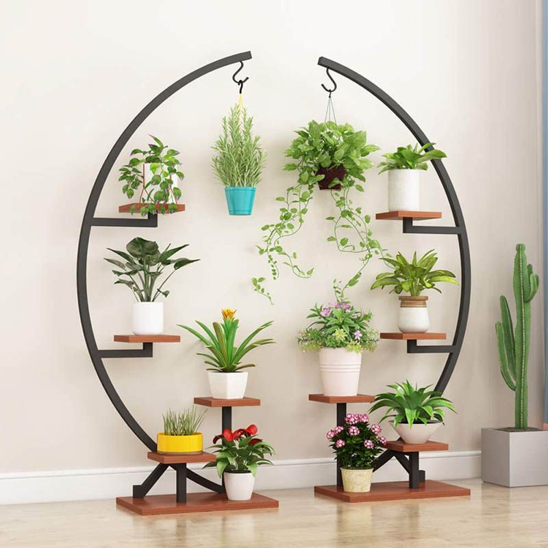Latest Particle Board Plant Stands Within 10 Decorative And Elegant Indoor Plant Stands – Design Swan (View 7 of 10)