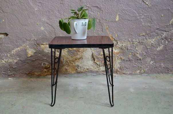 Latest Vintage Plant Stand In Vendita Su Pamono Inside Vintage Plant Stands (View 3 of 10)