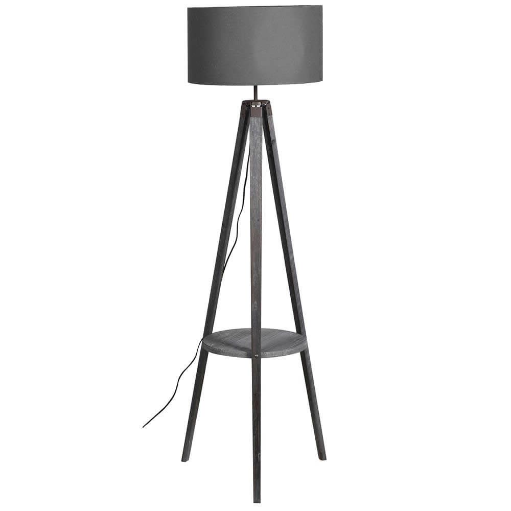 Most Current Tripod Floor Lamp With Grey Shade, Lighting (View 5 of 10)