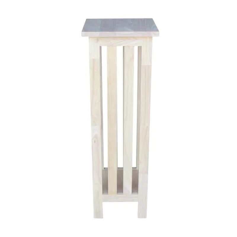 Most Popular Unfinished Plant Stands Regarding Mission Unfinished Indoor Plant Stand (View 8 of 10)