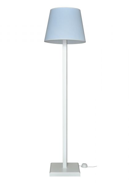 Most Recent Blue Standing Lamps With Stylish Floor Lamp Prestige Light Blue (View 4 of 10)