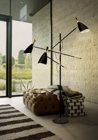 Most Recent Modern Standing Lamps Regarding 20 Modern Floor Lamps For The Luxury Living Room (View 9 of 10)