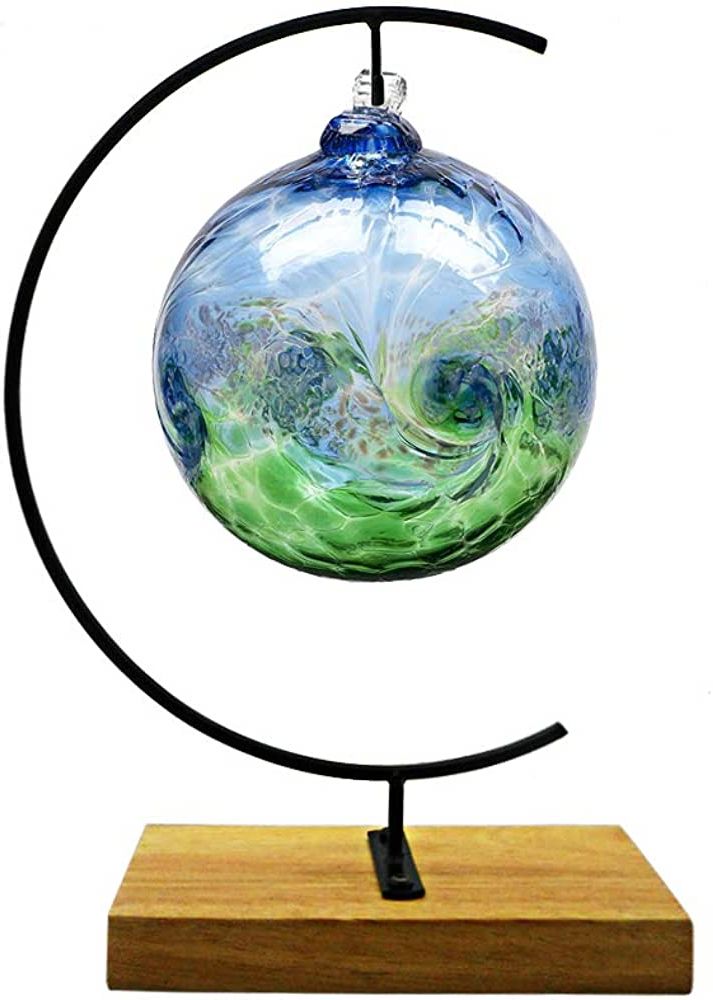 Most Recently Released Amazon: Yy Yearchy Ornament Display Stand Metal Stand Terrarium Air Plant  Stand Flower Pot Holder Iron Pothook Stand For Hanging Glass Globe Ball (g  Rectangle Wood) : Patio, Lawn & Garden Inside Globe Plant Stands (View 6 of 10)