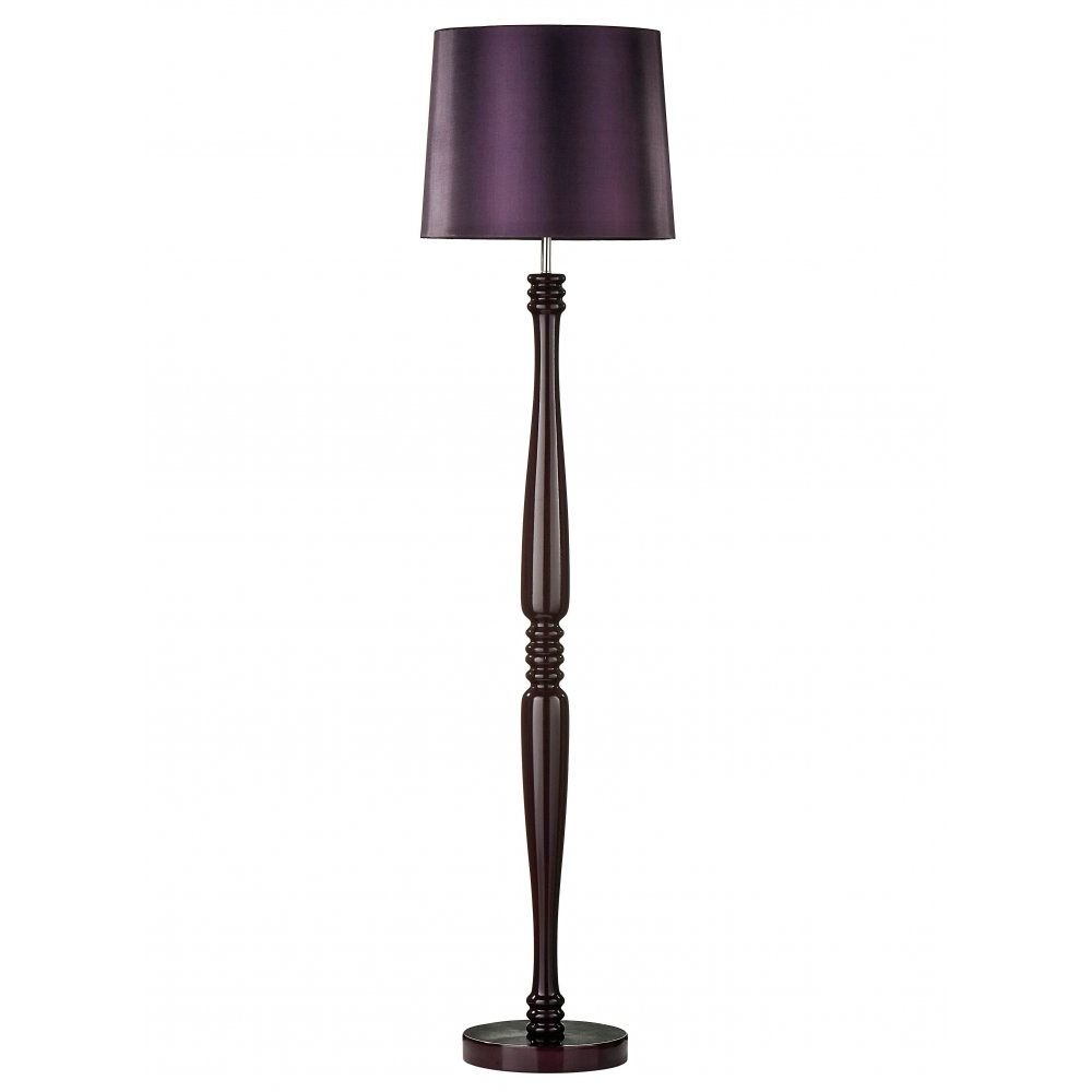Newest Purple Standing Lamps With Regard To Buy Purple High Gloss Curvy Floor Standing Lampfusion Living (View 1 of 10)