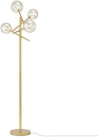 Newest Sputnik Standing Lamps Intended For Dellemade Td00145 Sputnik Chandelier Floor Lamp For Bedroom,4 Lights Glass  Shade Floor Lamps For Living Room,brass/gold – – Amazon (View 1 of 10)
