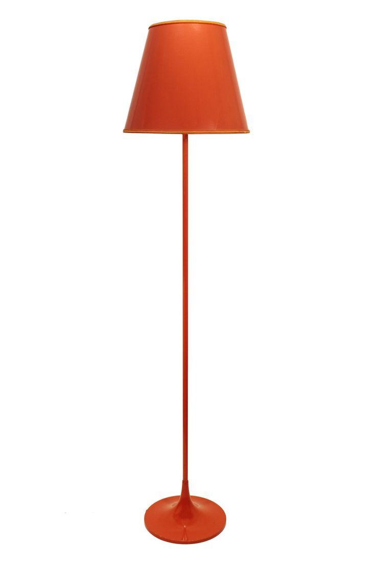 Orange Floor Lamps, Floor Lamp, Lamp (View 6 of 10)