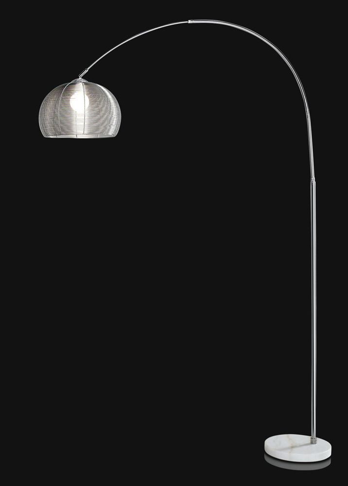Perenz 4658 Floor Lamp Polished Chrome And Marble Base Within Most Current Marble Base Standing Lamps (View 1 of 10)