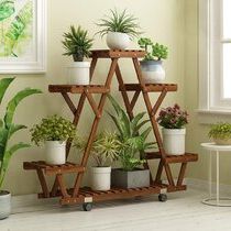 Plant & Flower Stands Regarding Most Current Brown Plant Stands (View 7 of 10)