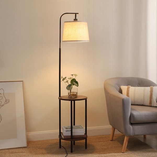 Popular End Table Floor Lamp Combo (View 9 of 10)