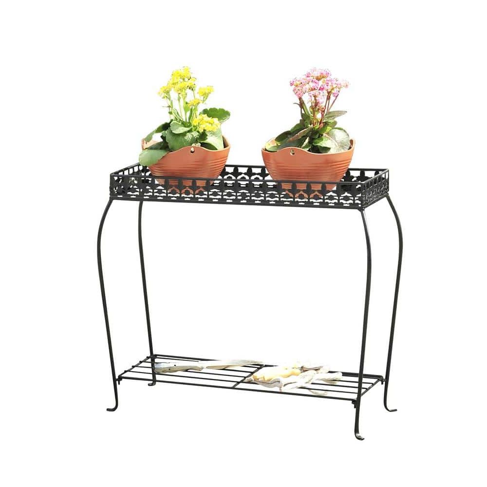 Popular Rectangular Plant Stands Throughout Vigoro 23 In (View 4 of 10)