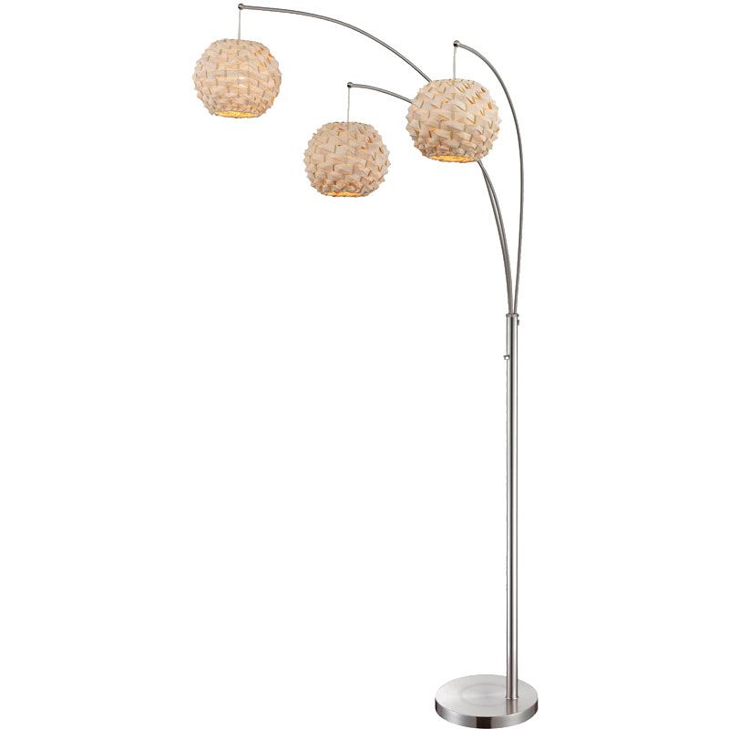 Preferred Lacroix 3 Light Modern Floor Lamp (View 4 of 10)