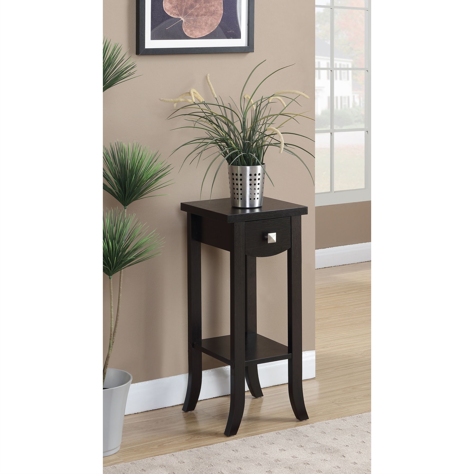 Preferred Newport Prism Medium Plant Stand – Walmart With Prism Plant Stands (View 1 of 10)