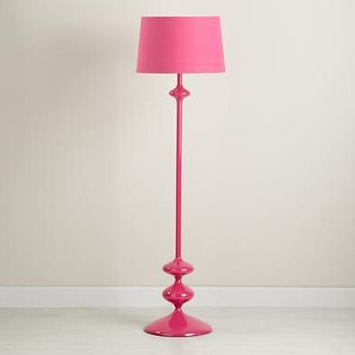 Preferred Pink Floor Lamp (View 5 of 10)