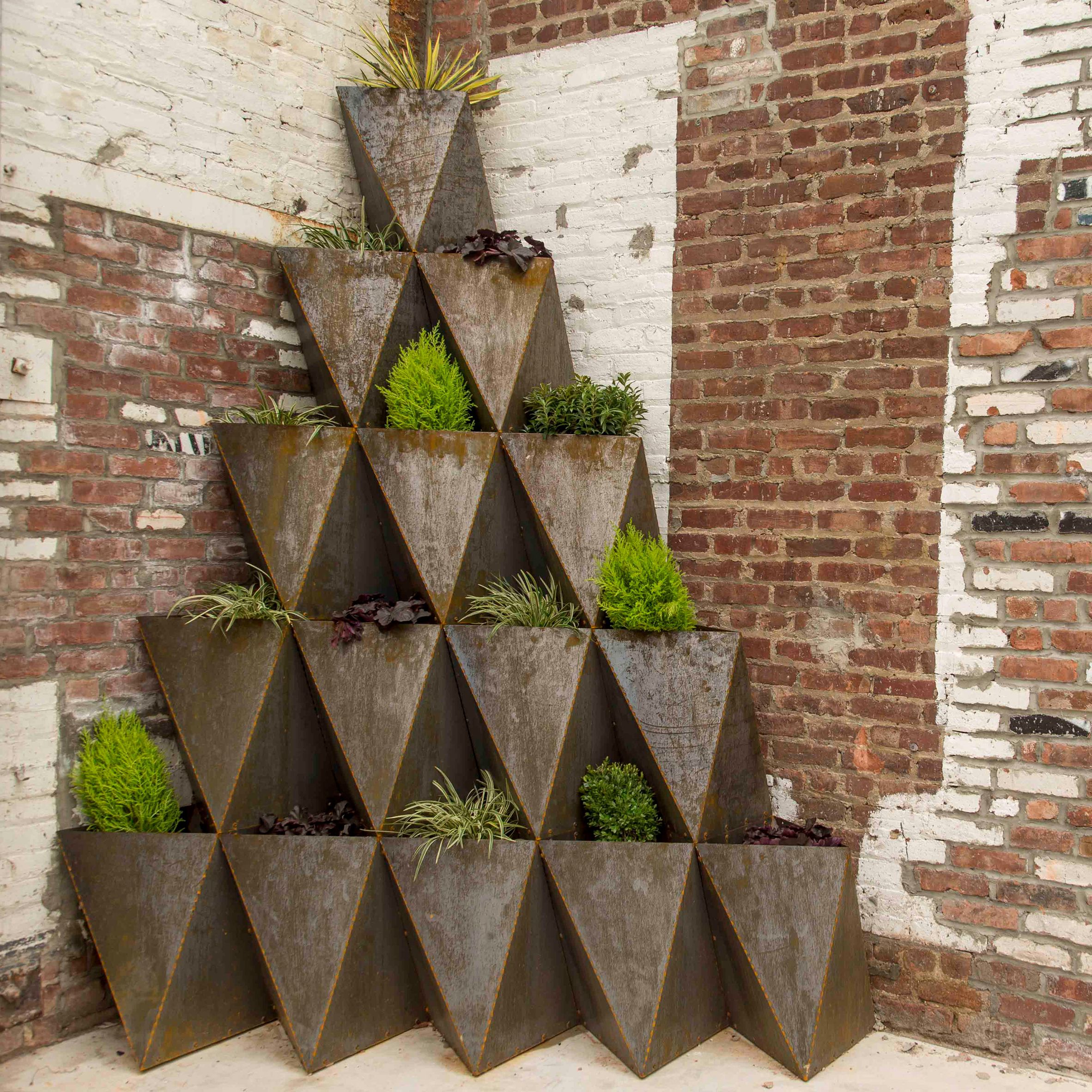 Prism Plant Stands In Preferred Prism Plantersthe Principals Stack Up Into Arches And Pyramids (View 7 of 10)