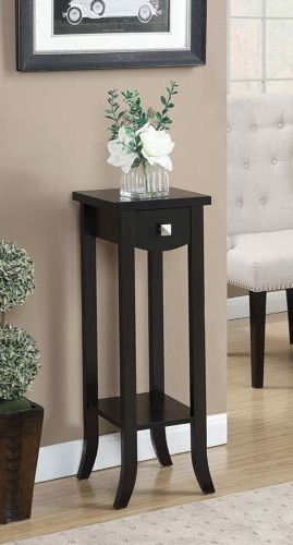 Prism Plant Stands With Fashionable Convenience Concepts Newport Prism Tall Plant Stand (View 8 of 10)