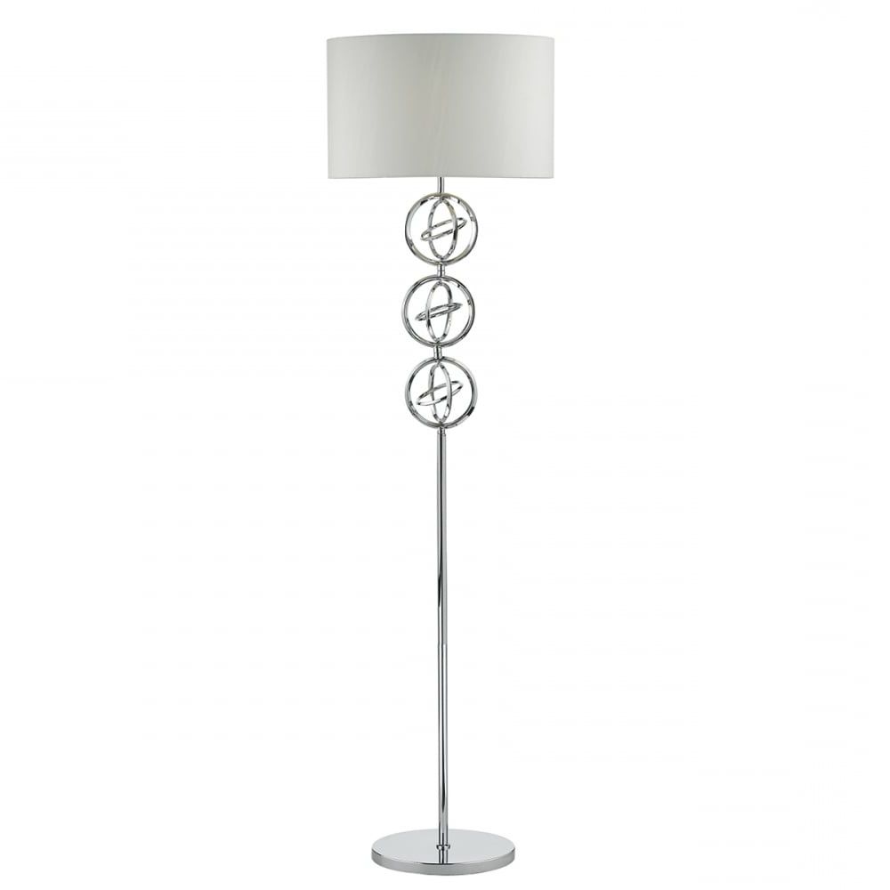 Recent Modern Polished Chrome Circles Floor Lamp – Lighting And Lights Uk Inside Chrome Standing Lamps (View 2 of 10)