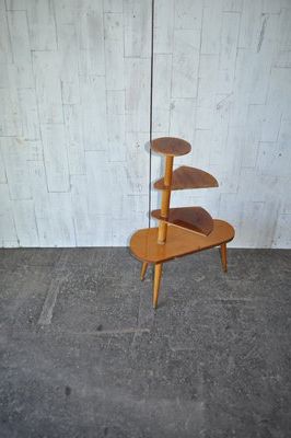 Recent Vintage Wood Plant Stand, 1950s For Sale At Pamono Intended For Vintage Plant Stands (View 7 of 10)