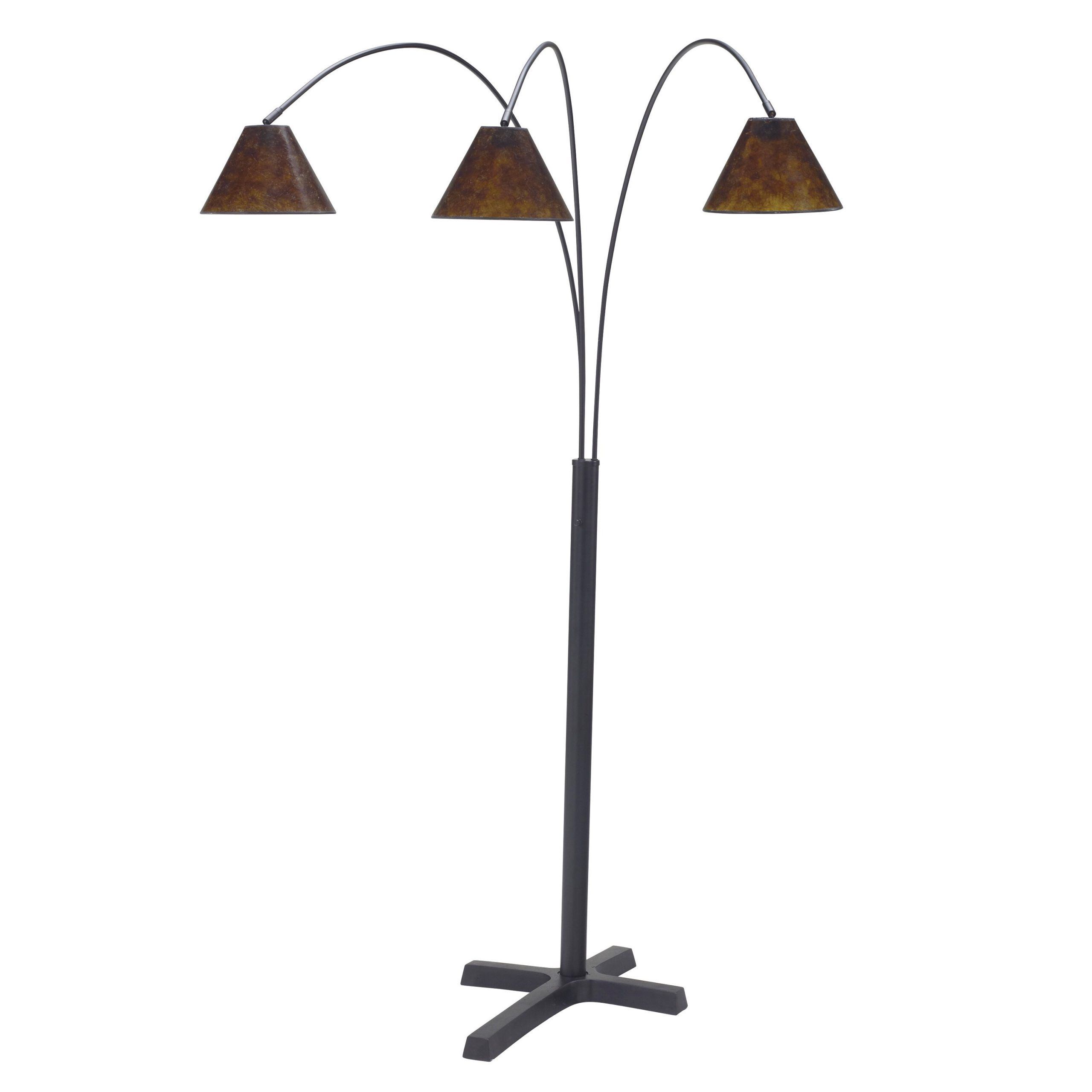 Signature Designashley Sharde Matte Black 82 Inch Metal Arc Lamp – On  Sale – Overstock – 9207488 For Best And Newest 82 Inch Standing Lamps (View 8 of 10)