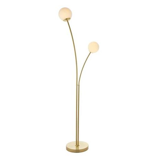 The Lighting  Superstore With Regard To Satin Brass Standing Lamps (View 4 of 10)