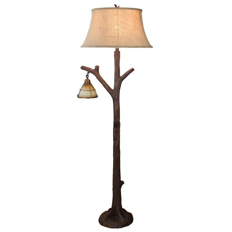 Tree Standing Lamps Within Fashionable Tree Floor Lamp (View 7 of 10)