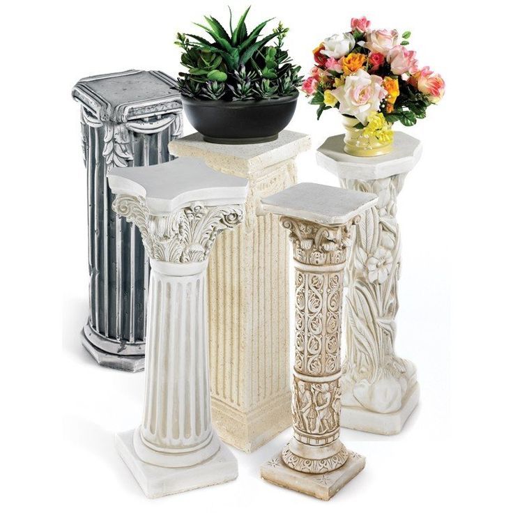 Trendy Pillar Plant Stands Inside Wood Pedestal Stand – Ideas On Foter (View 5 of 10)