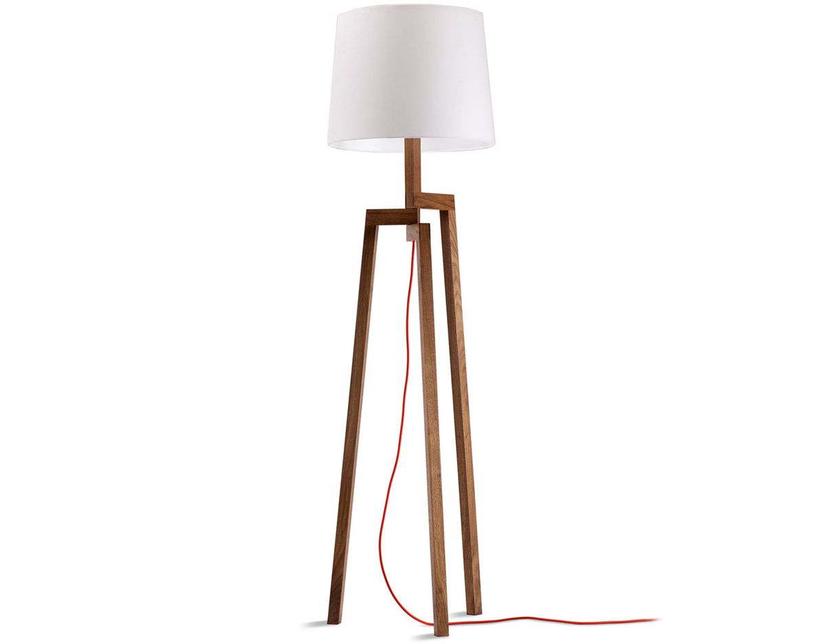 Walnut Standing Lamps With Regard To 2020 Stilt Floor Lampblu Dot (View 9 of 10)